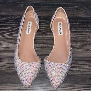 Steve Madden Rhinestone Flats